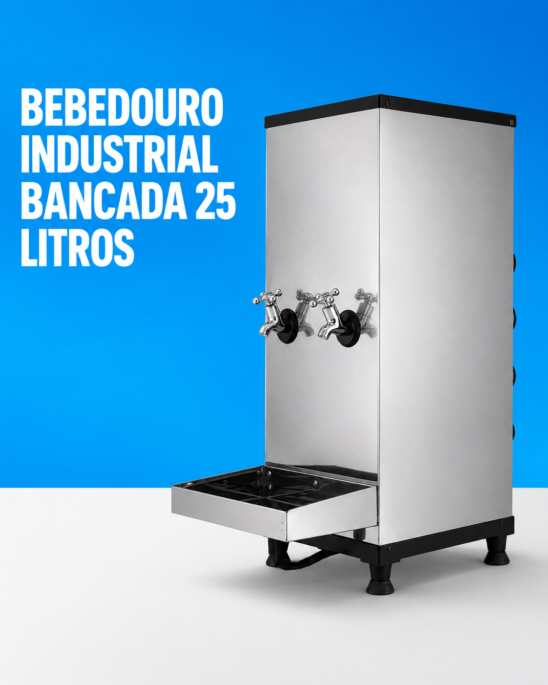 ⁠Bebedouro Industrial de Bancada — 25 Litros - Imagem 1